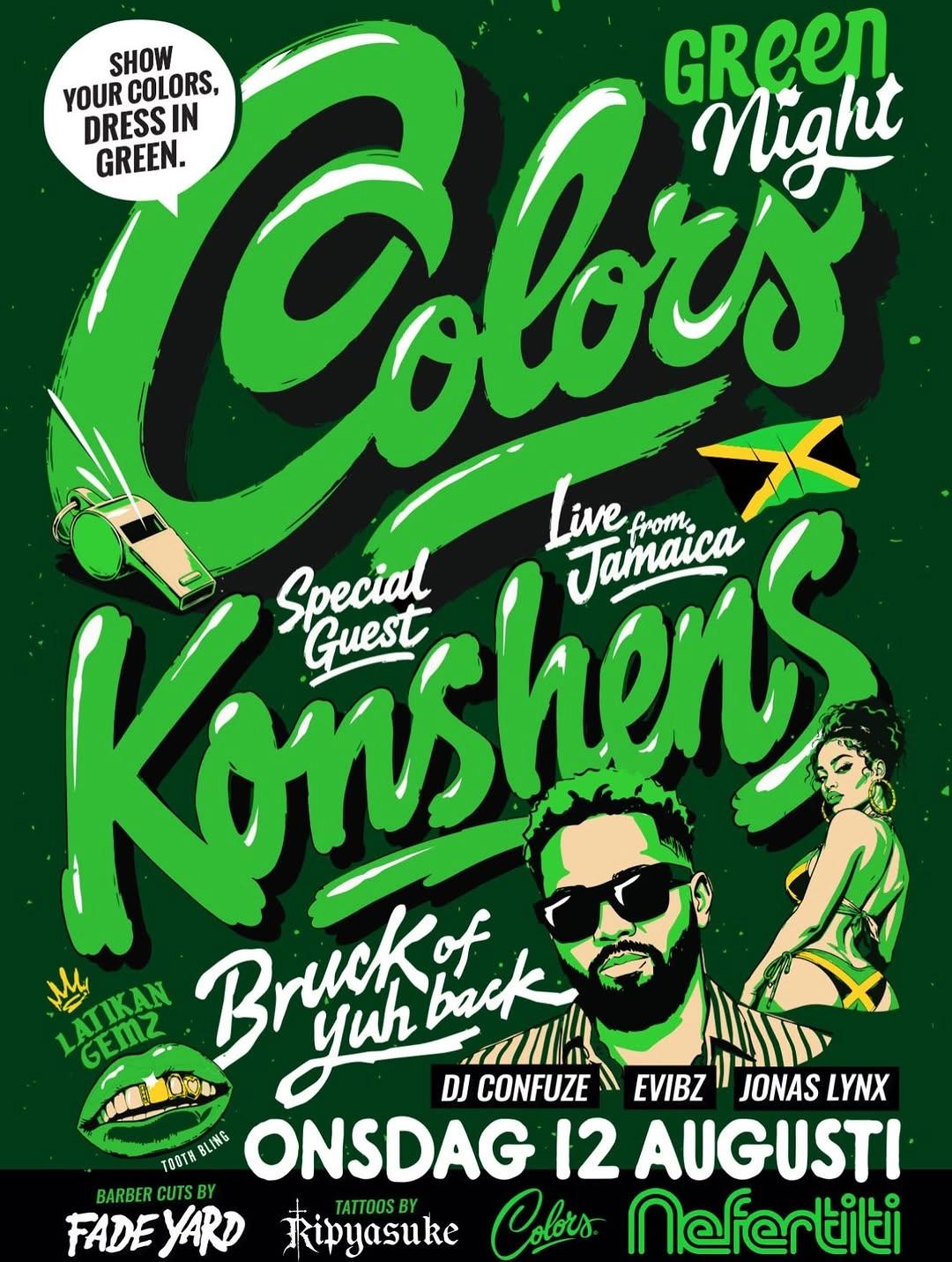 Colors Green Night – Säsongsavslutning