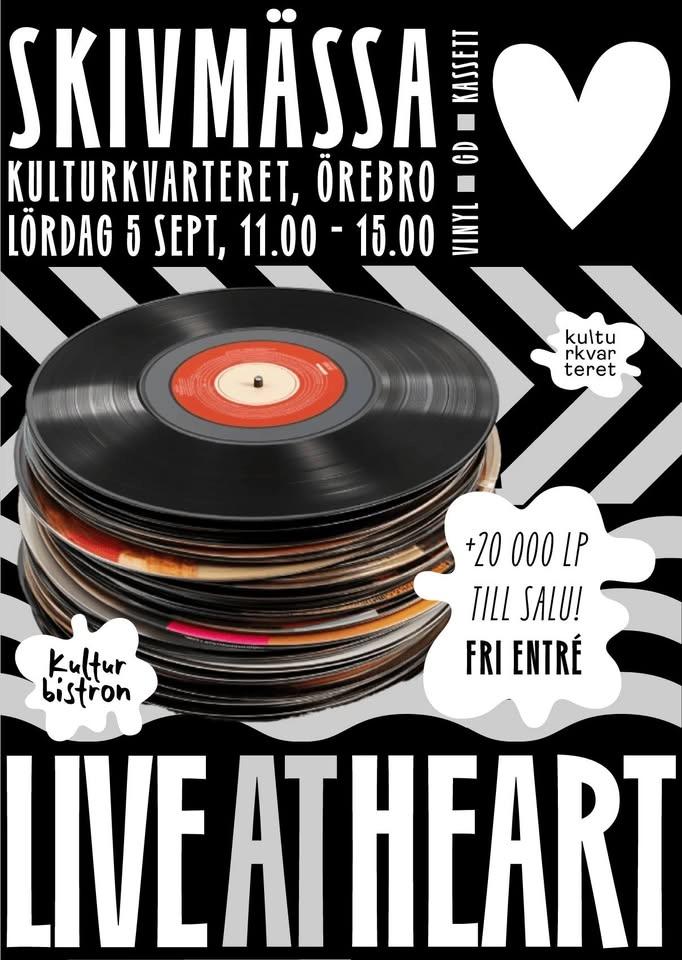 Örebro Skivmässa @ Live at Heart 2026