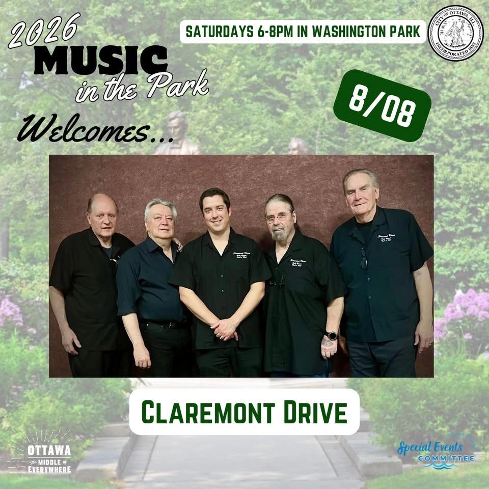 MUSIC IN THE PARK PRESENTS: Claremont Drive