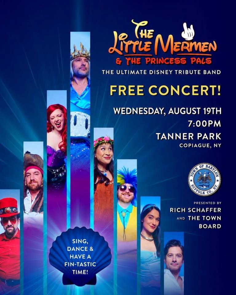 THE LITTLE MERMEN AND THE PRINCESS PALS CONCERT AT TANNER PARK