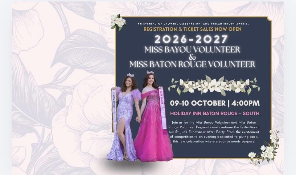 Miss Bayou & Baton Rouge Volunteer