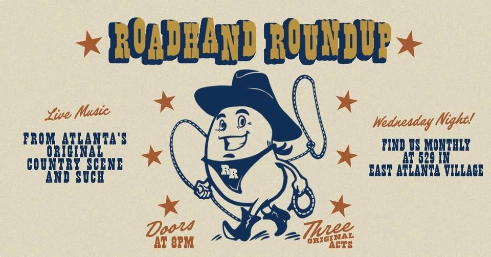 Roadhand Roundup: LIVE ORIGINAL COUNTRY MUSIC - 3 Band Bill