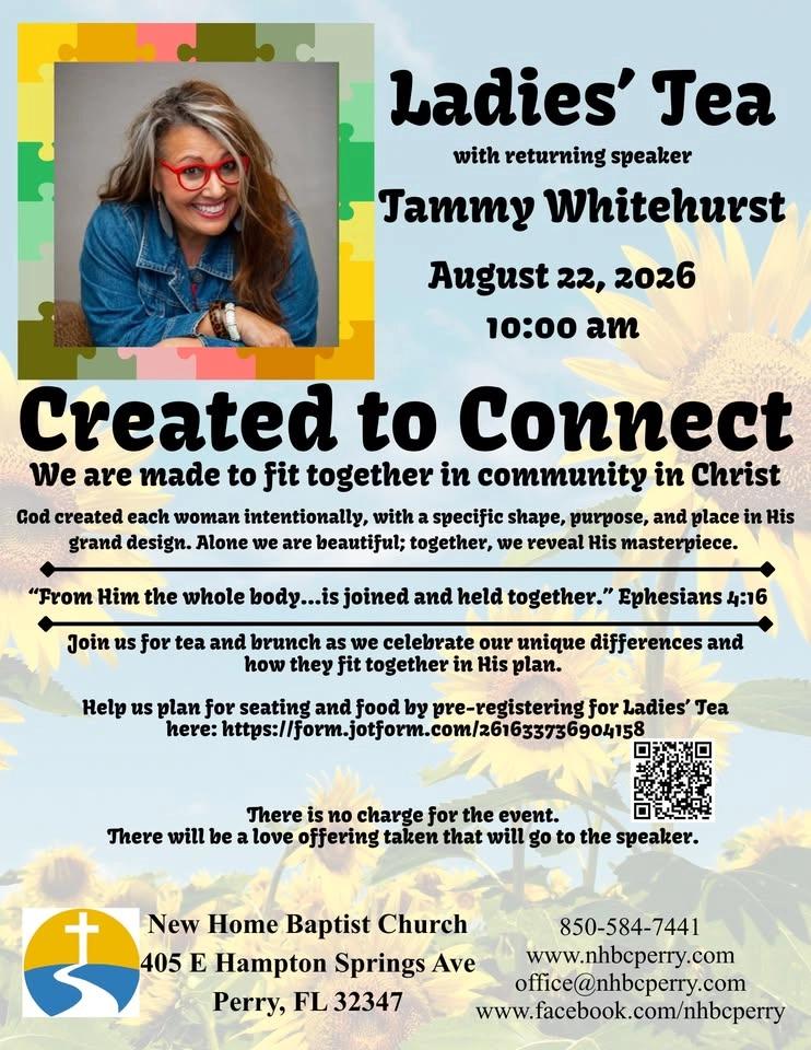 Ladies' Tea featuring Tammy Whitehurst