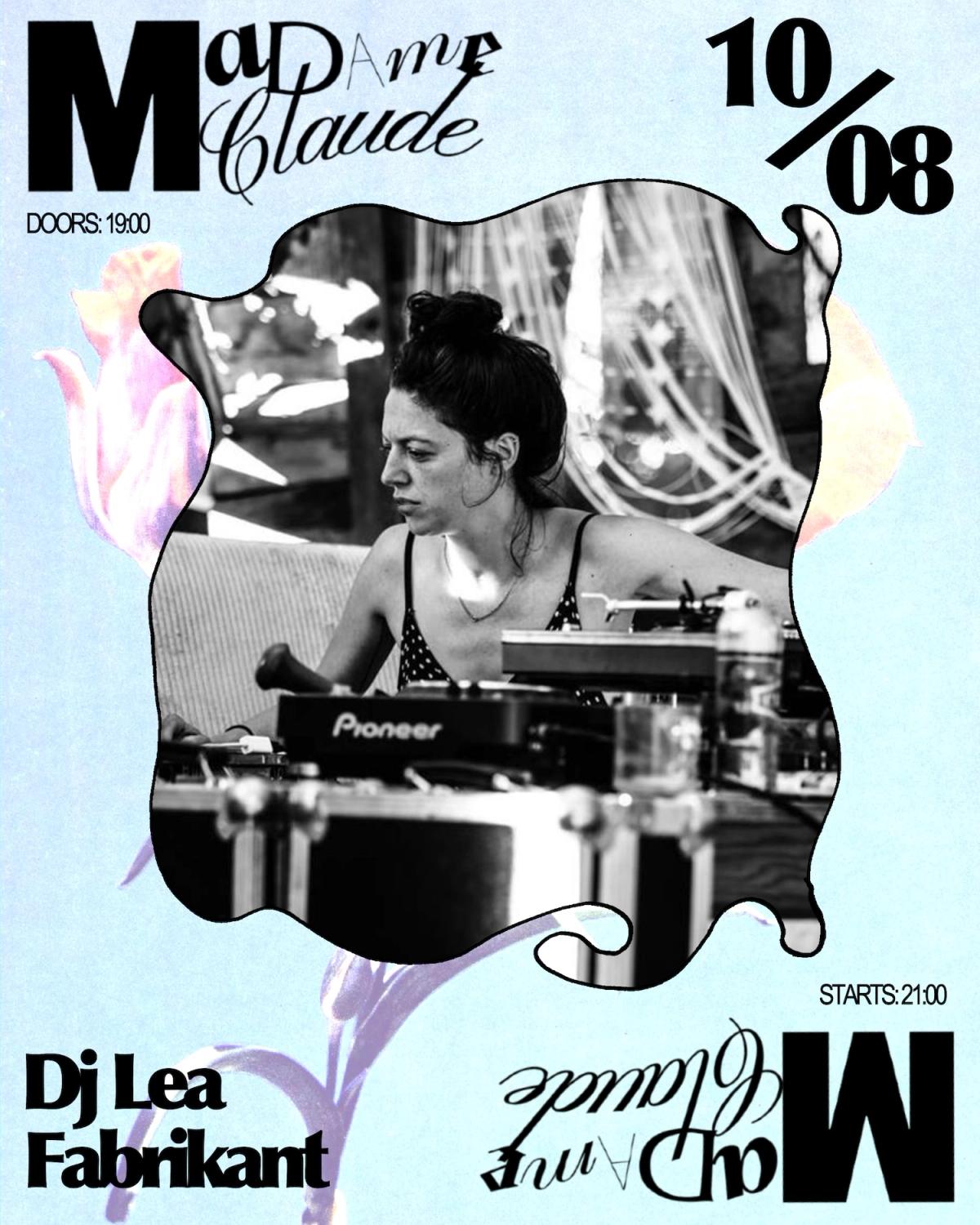 Experimontag presents Dj Set by Lea Fabrikant