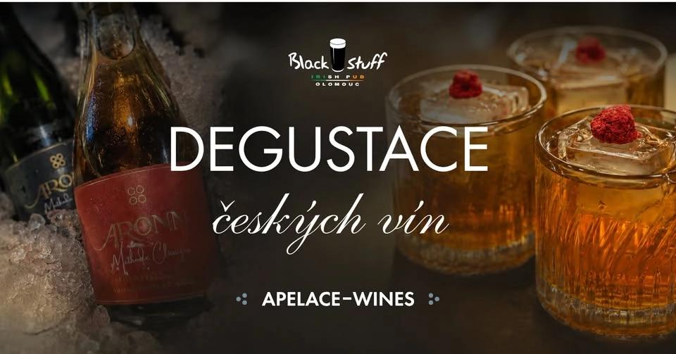 Degustace českých vín – Apelace Wines & Black Stuff