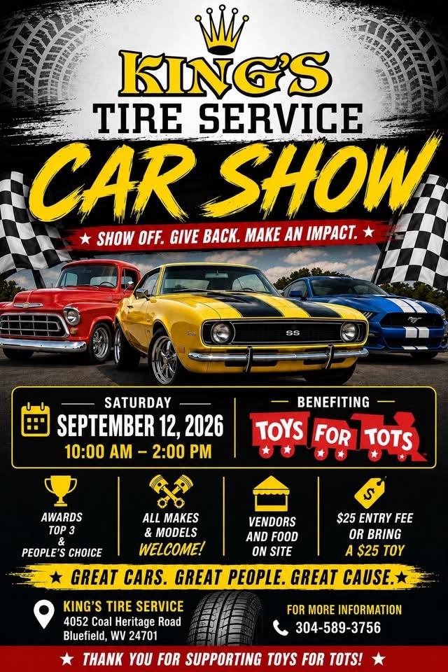 Toys for Tots Car Show