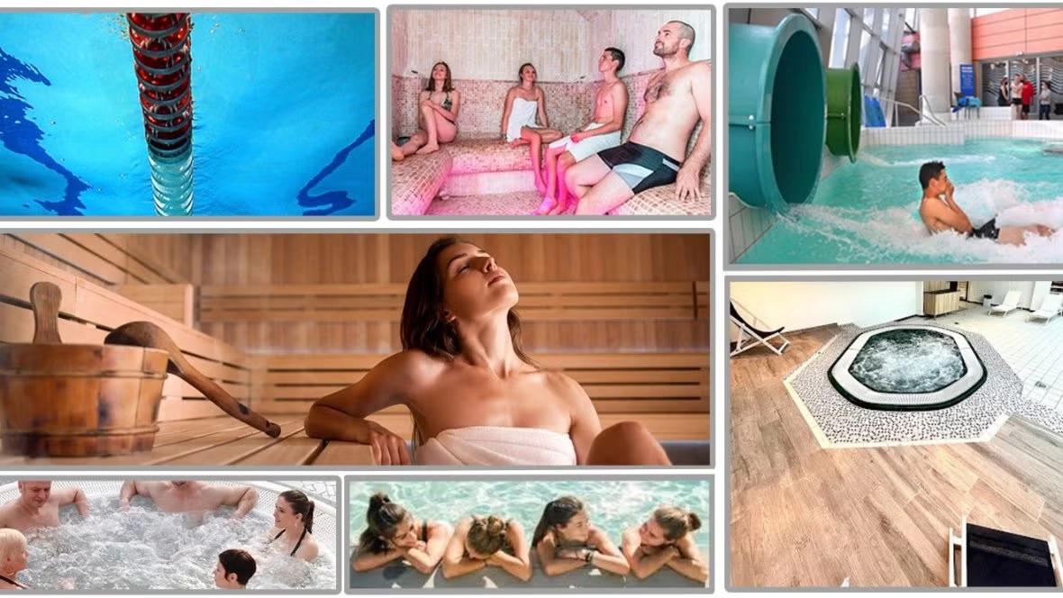 Remise en forme Aquatique - Sauna, hammam et jacuzzi et piscine de luxe