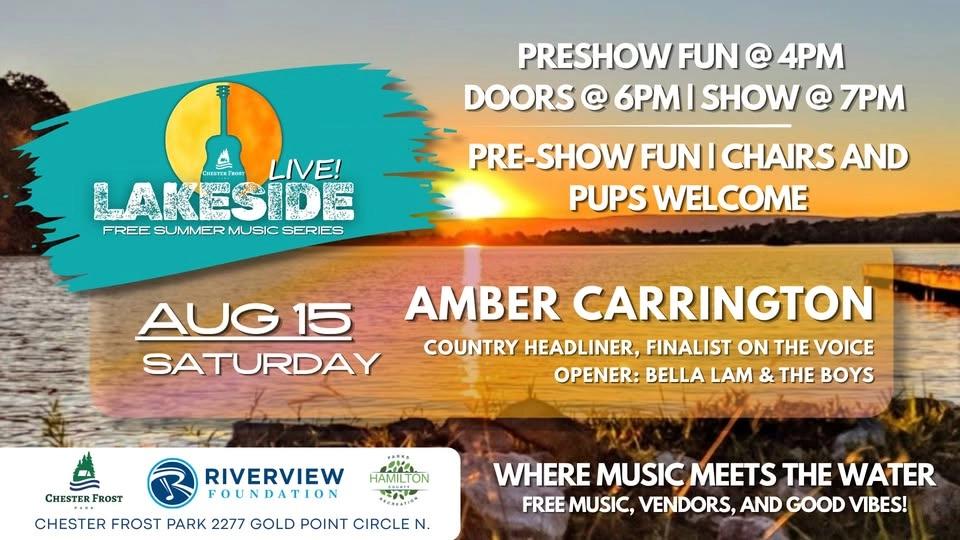 Lakeside Live Concert Series at Chester Frost Park