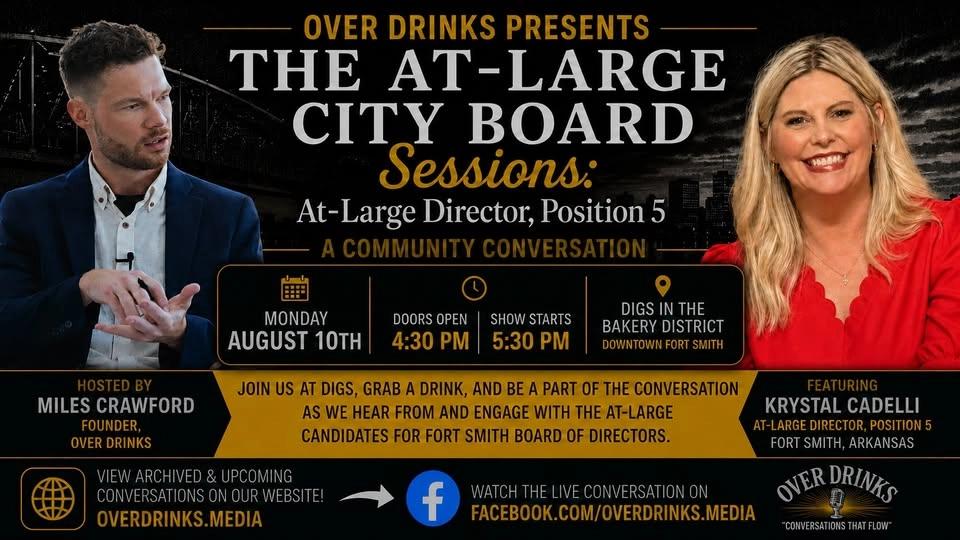 Over Drinks: Krystal Cadelli - The At-Large City Board Sessions