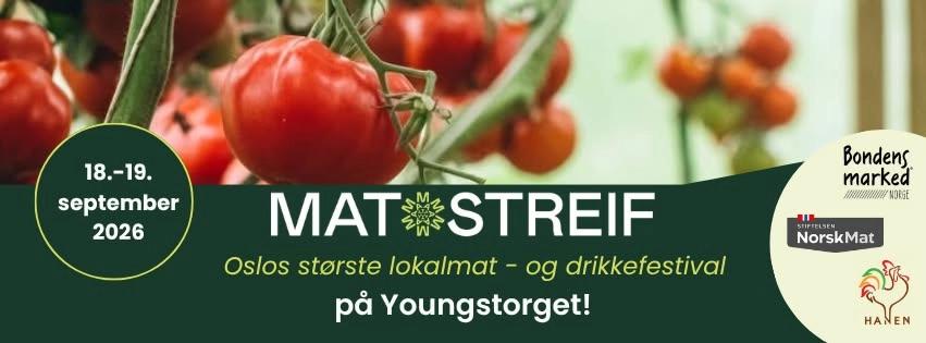 Matstreif 2026 på Youngstorget, Oslo