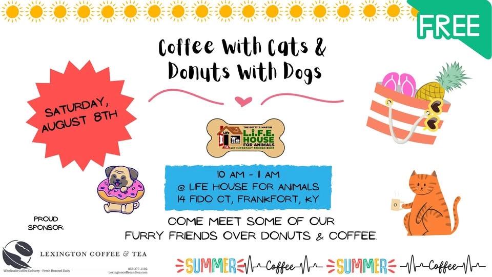 Coffee With Cats & Donuts With Dogs