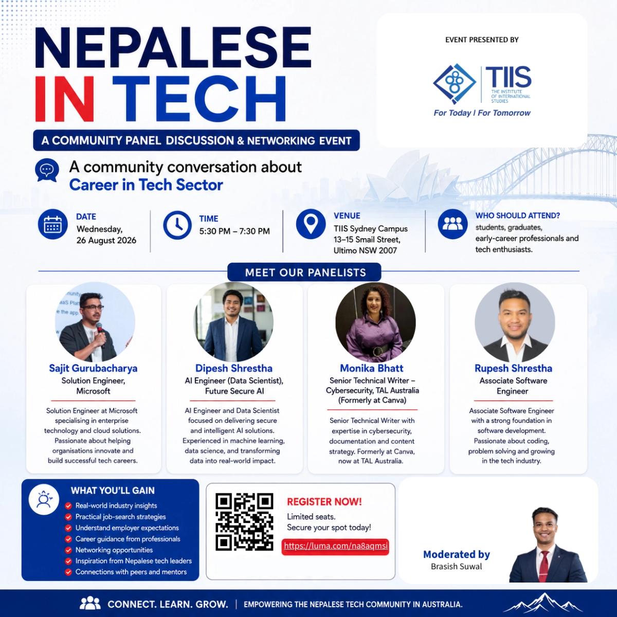 Nepalese In Tech - A Community Panel Discussion & Networking Event