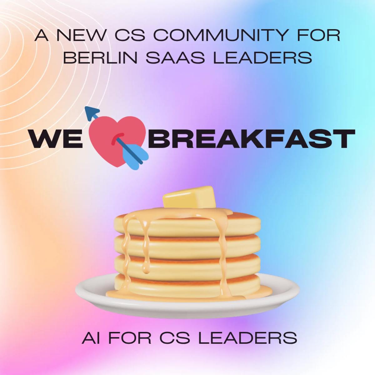 AI FOR CS LEADERS Β· BERLIN Β· BREAKFAST