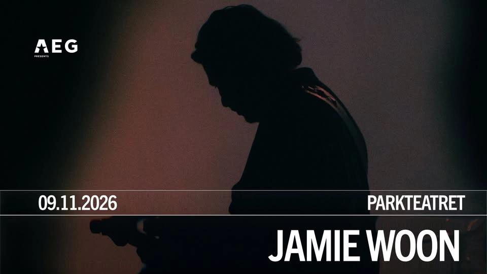Jamie Woon | Parkteatret | Pres. av AEG
