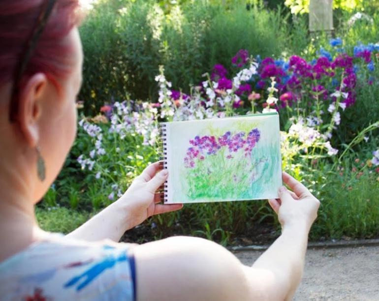 Workshop: Kreslení - Botanická zahrada Praha // Drawing: Botanical Garden Prague