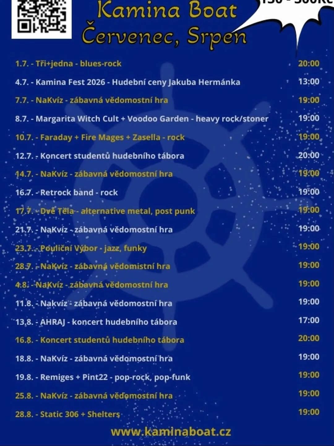 Koncert studentů hudebního tábora