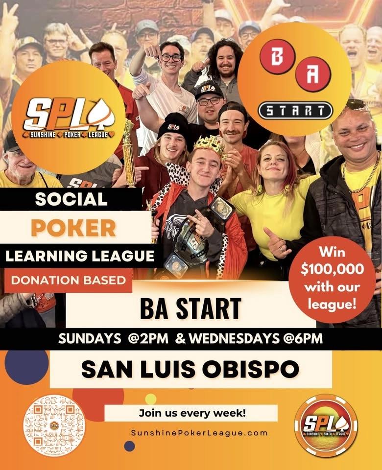 Wednesday Night Social Bar Poker at BA Start