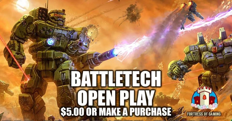 Battletech Open Play
