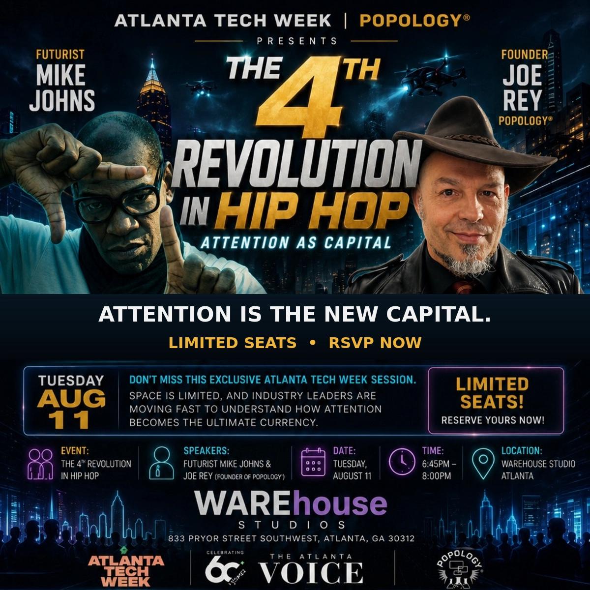 The 4th Revolution In Hip Hop #ATLTechWeek