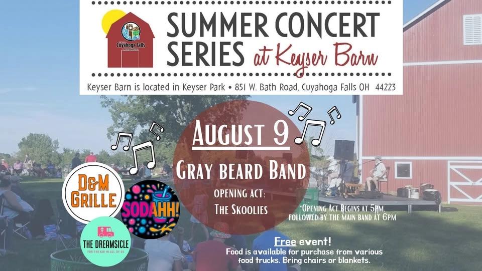 Summer Concert Series at the Keyser Barn