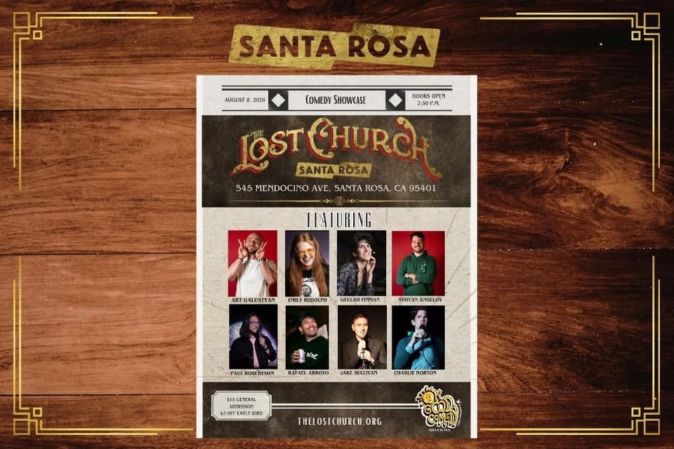 Ok Good Comedy Showcase - Santa Rosa