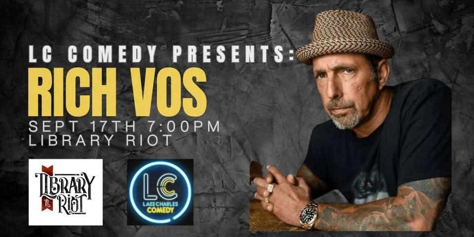 LC Comedy Presents: Rich Vos (Gutfeld!, Joe Rogan Experience, HBO)
