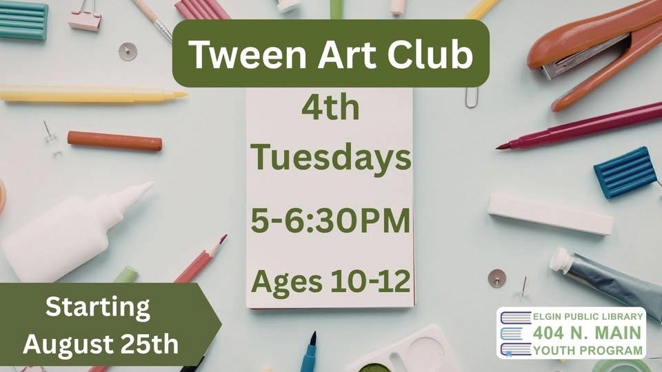 Tween Art Club