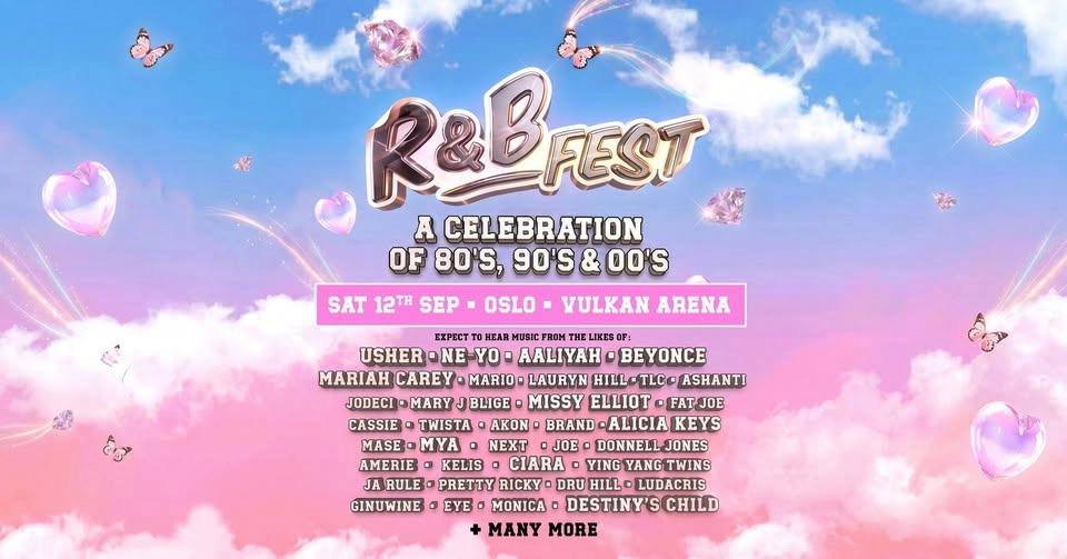 R&B Fest Is Returning To Oslo!