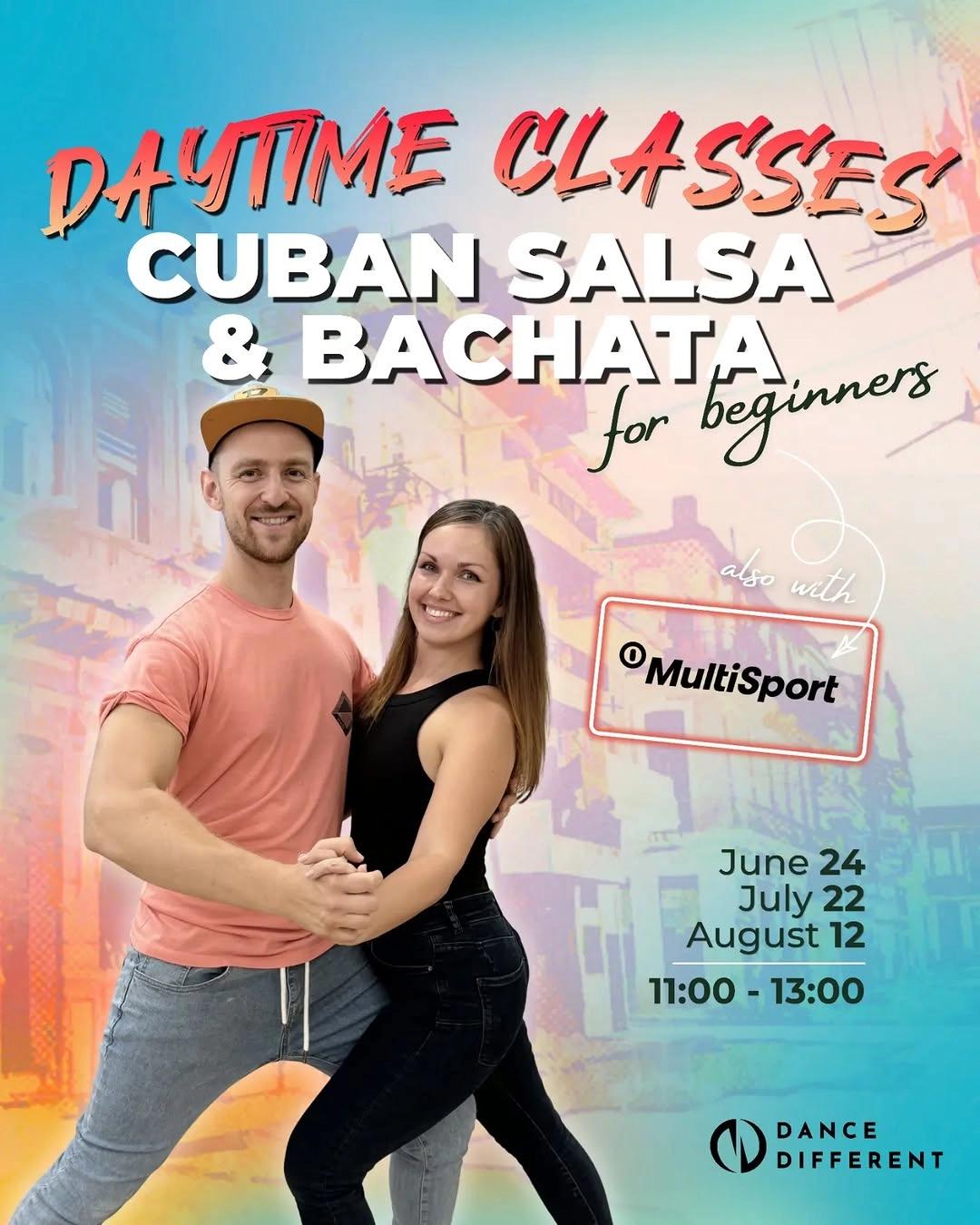 Daytime Cuban Salsa & Bachata for Beginners
