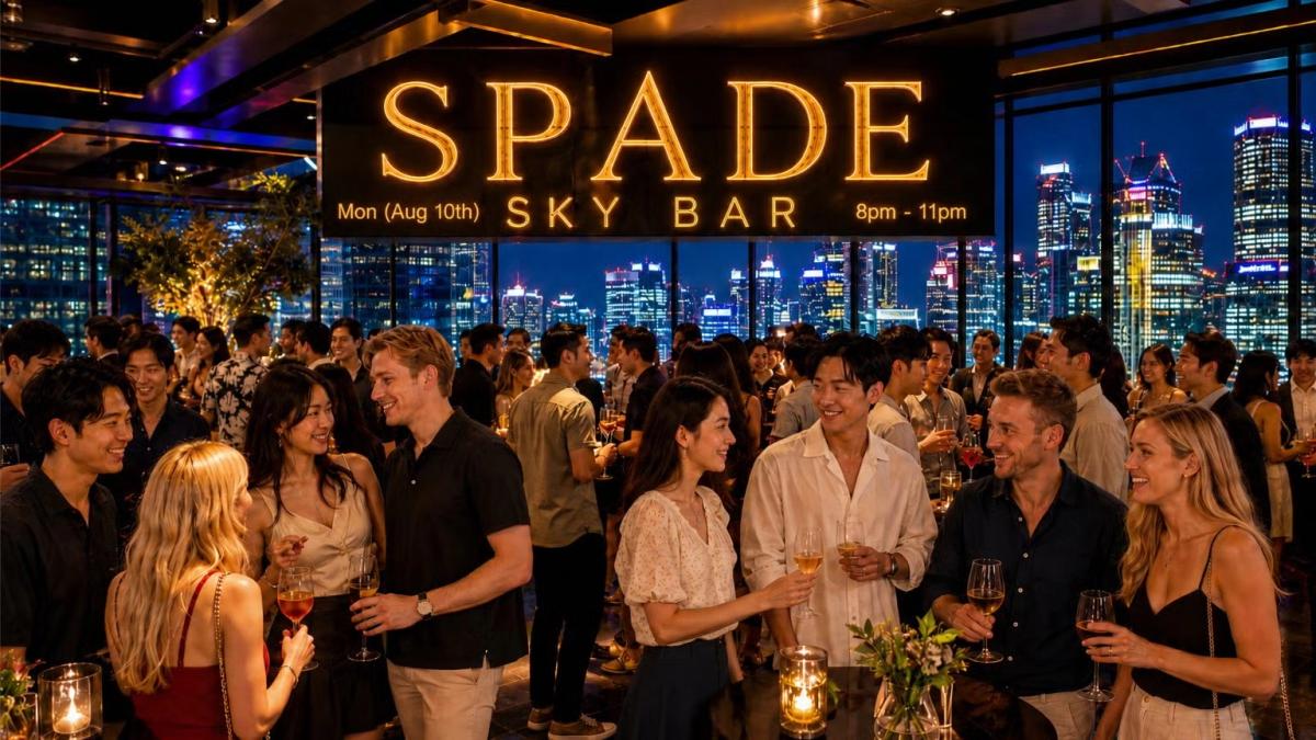 🥂 Ladies FREE Entry 🥂 : 🌆 Epic 41st Floor Sky Bar @ Spade 🌆