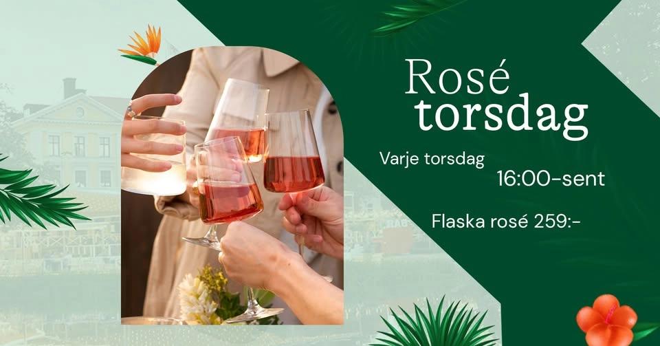 Rosétorsdag - Frimis trädgård