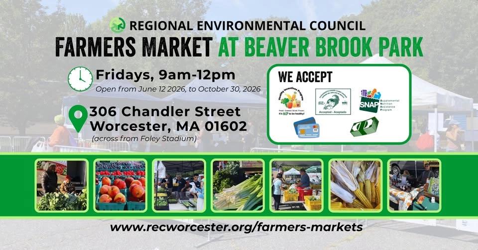 REC Farmers Market at Beaver Brook Park