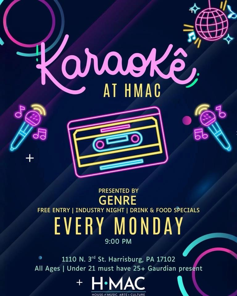 Monday Night Karaoke + Industry Night in Stage on Herr