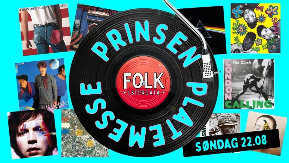 Prinsen platemesse på Folk