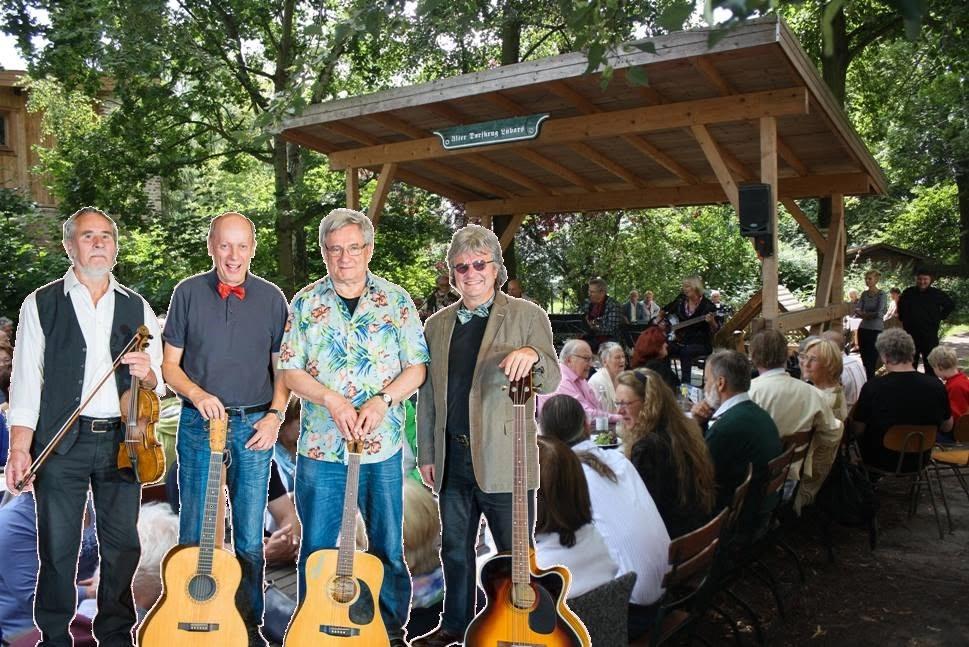 Mitsing-Schlager im Biergarten Alter Dorfkrug Lübars
