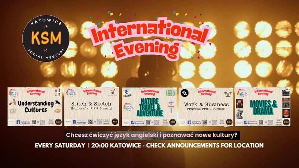 International Evening by Katowice Social Meetups!