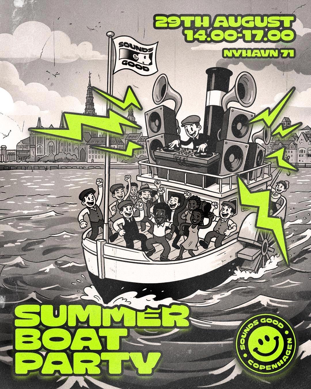 Sounds Good - Summer Boat Party