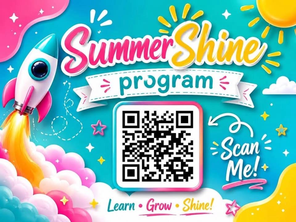 Summer Shine Program Teens Ages 12-17