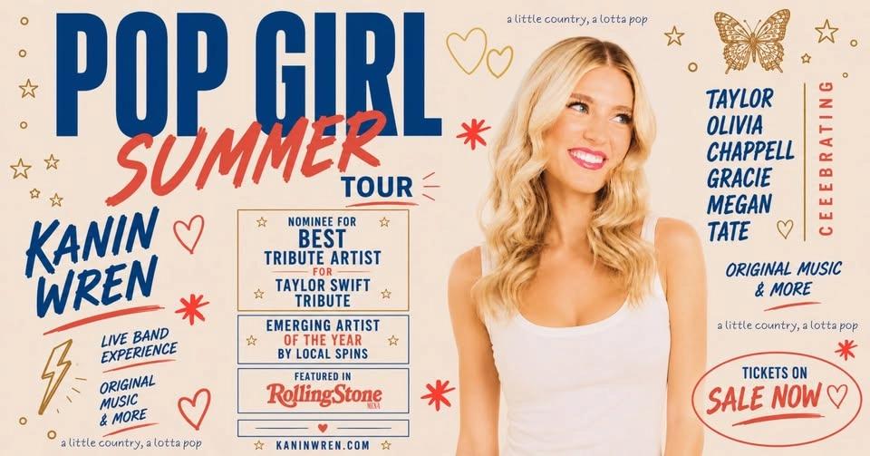 Kanin Wren Pop Girl Summer Concert