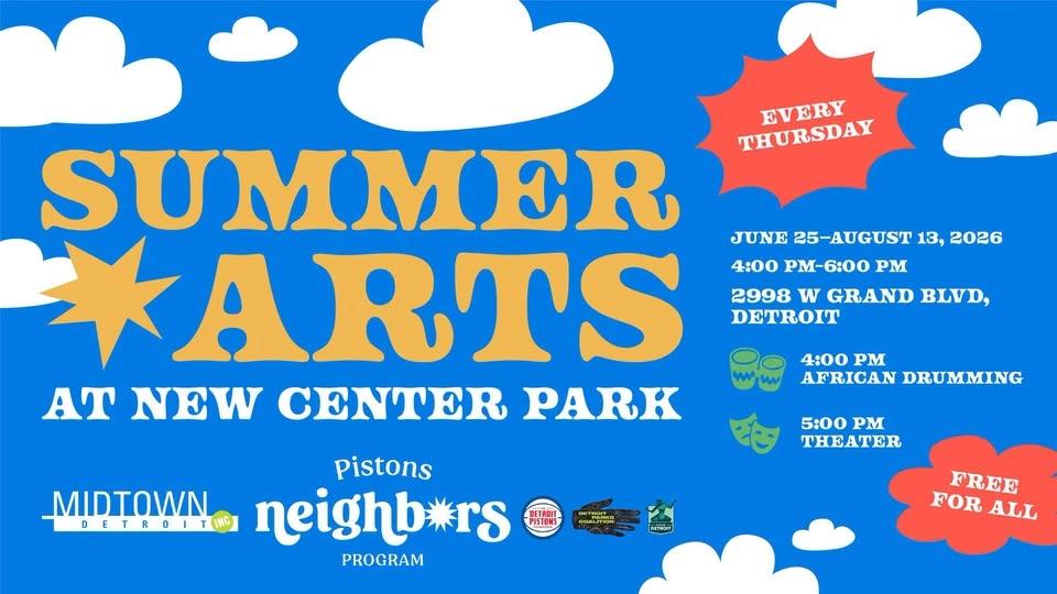 Summer Arts at New Center Park