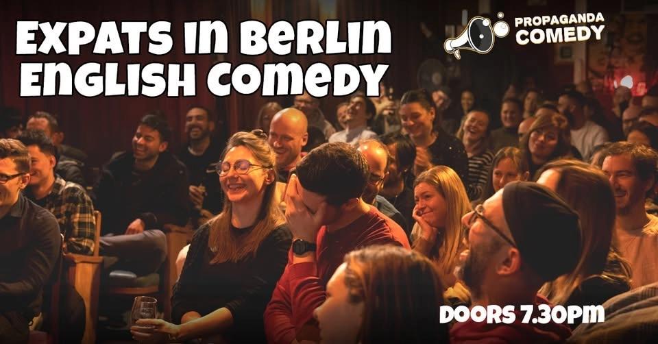 EXPATS in Berlin - English Stand Up Comedy Show in Berlin Mitte (+FREE Shots)