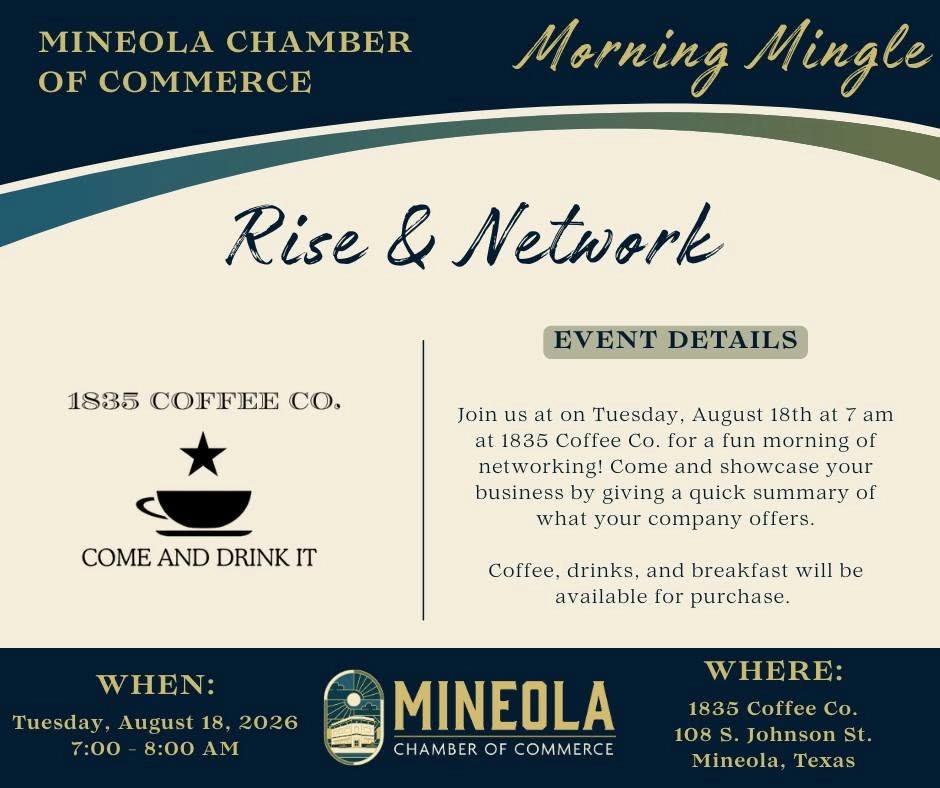 Rise and Network with the Mineola Chamber