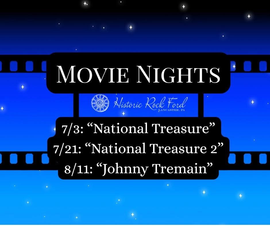 Movie Nights at Historic Rock Ford