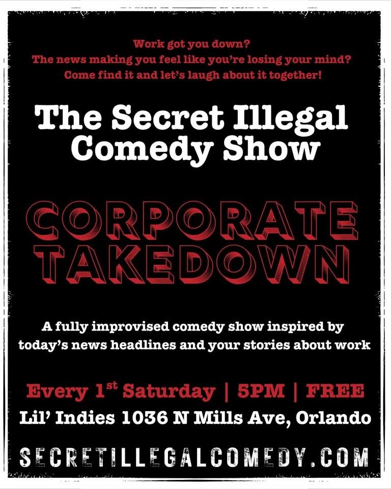 The Secret Illegal Comedy Show