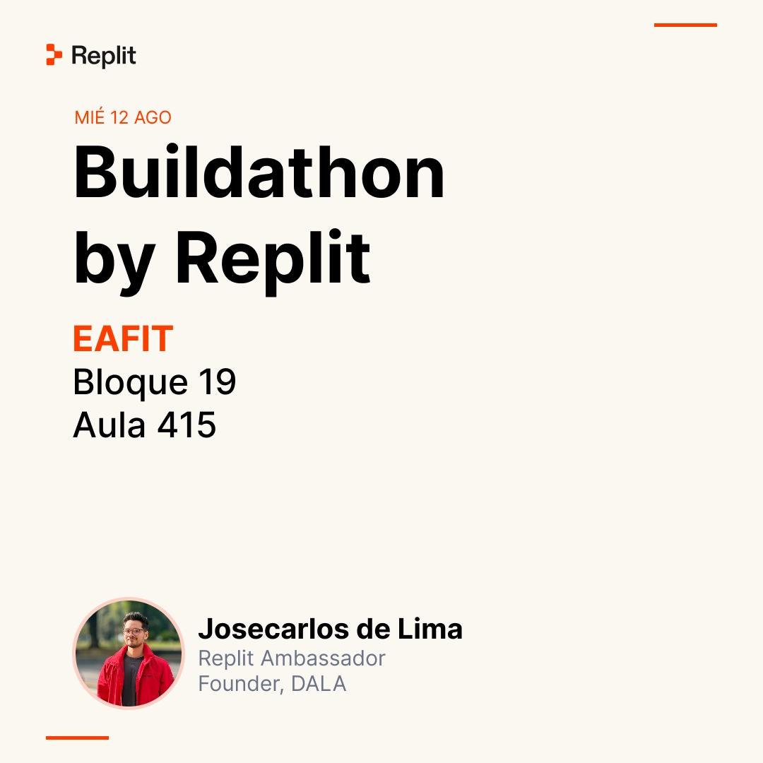 Buildathon by Replit & Communities