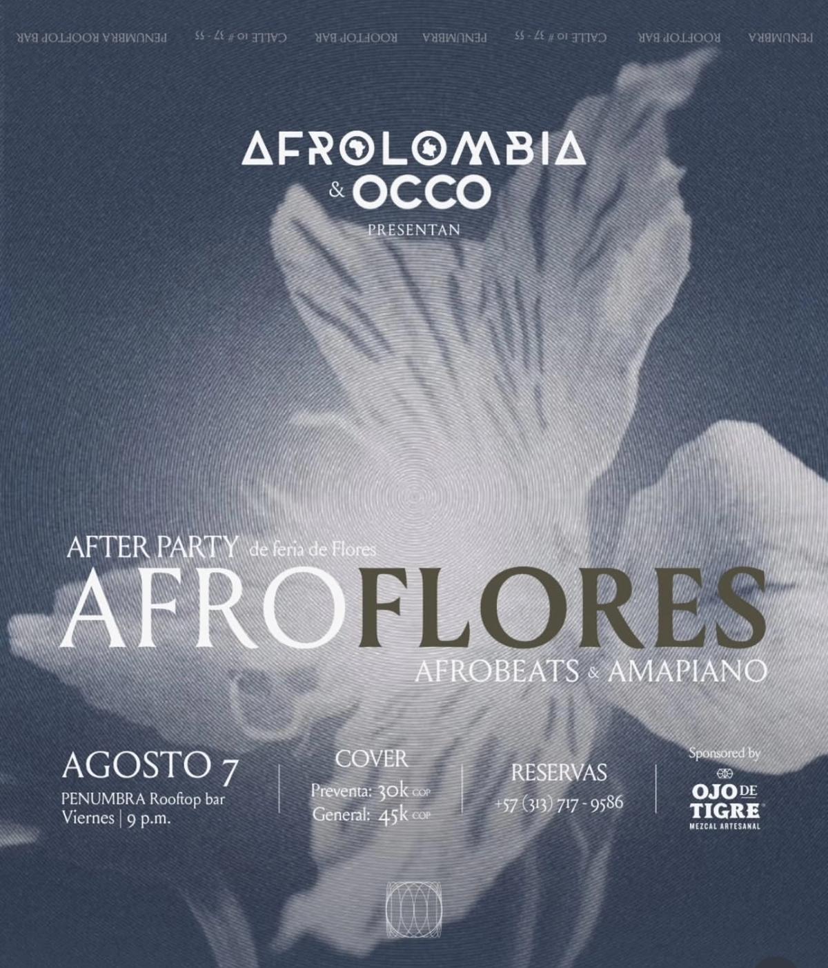🌺 AFROFLORES: Feria After Dark
