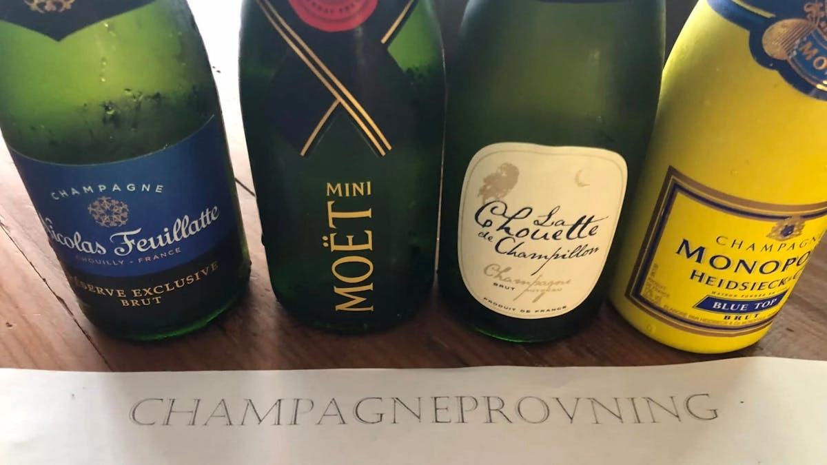 Champagneprovning Malmö även med anat bubbel. 30/9 år 2026 kl 18.00