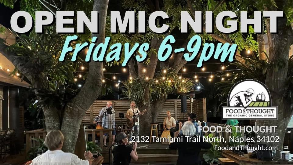 Open Mic Night at Food & Thought