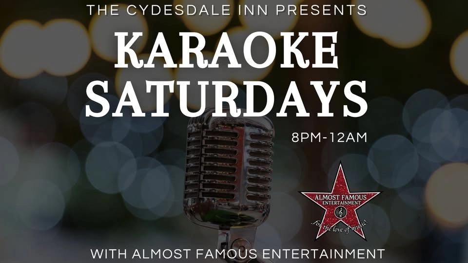 Karaoke Saturdays at the Clydesdale Inn Pub