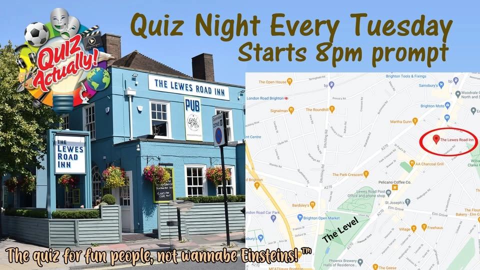 The Lewes Road Inn Quiz